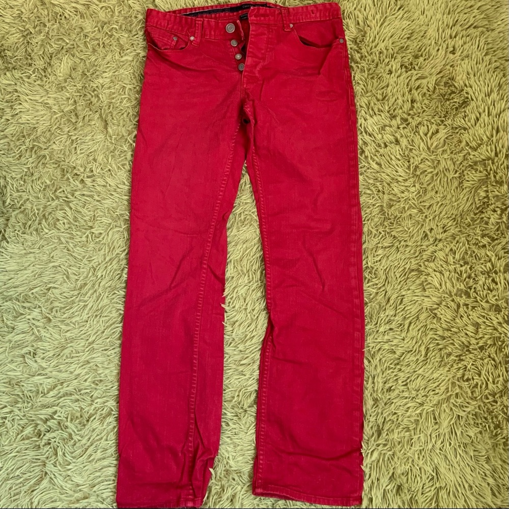 Vintage Calvin Klein red jeans❤️‍🔥